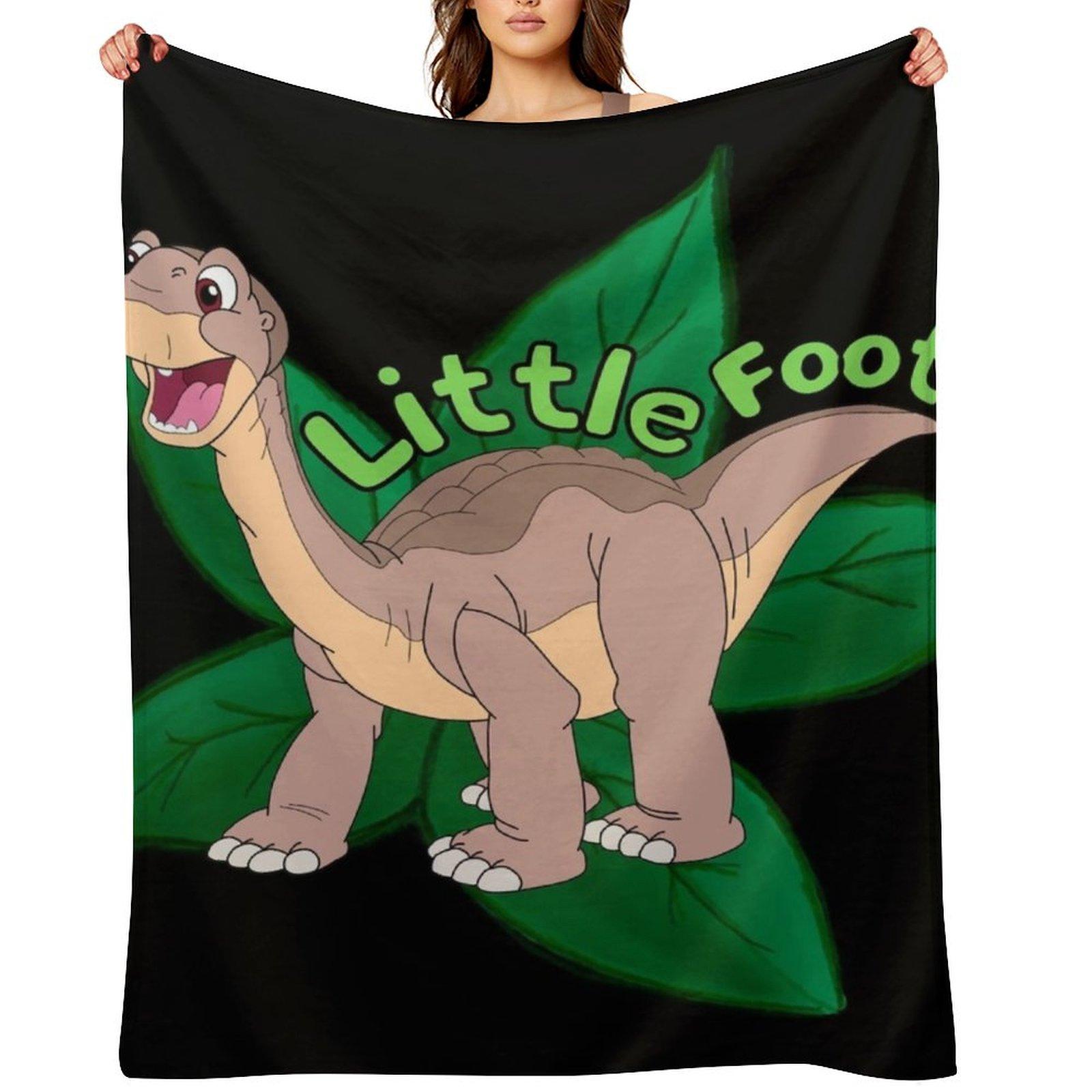 Little Foot Throw Blanket Extra Large Throw For Sofa Thin Stuffeds Comforter Blankets 30x40in
