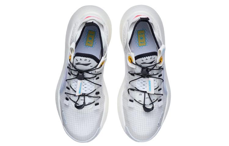 Li Ning BADFIVE Vintage Basketball Shoes Women's Low Top Standard White/Ivory AGBR042-1