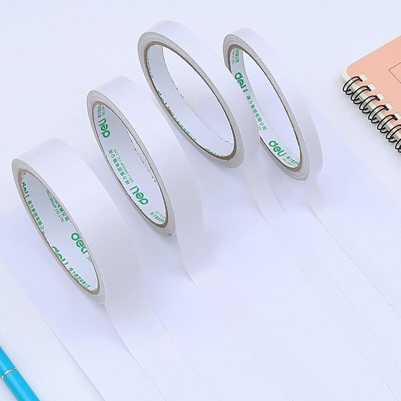 Deli High-Adhesive Cotton Paper Double-Sided Tape