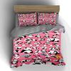 Pandas, pink, playful. Bedding Duvet cover sets Duvet covers Pillowcases gifts (1 * Duvet Cover 2 * Pillowcases, without duvet insert)