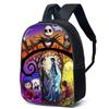 Lebhafter The Nightmare Before Christmas Rucksack für Kinder und Jugendliche Schultasche