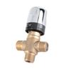 Brass Thermostatic Mixing Valve Water Temperature Pipe Basin Thermostat Control