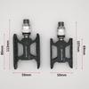 2 size ultralight 158g bicycle pedal for Brompton bike black/silver color aluminum + titanium axis 1pair