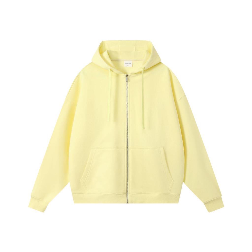 Heavyweight 380g Round Neck Pullover Sweatshirt – Autumn/Winter Trend, Drop Shoulder, Thick Long Sleeve Outerwear