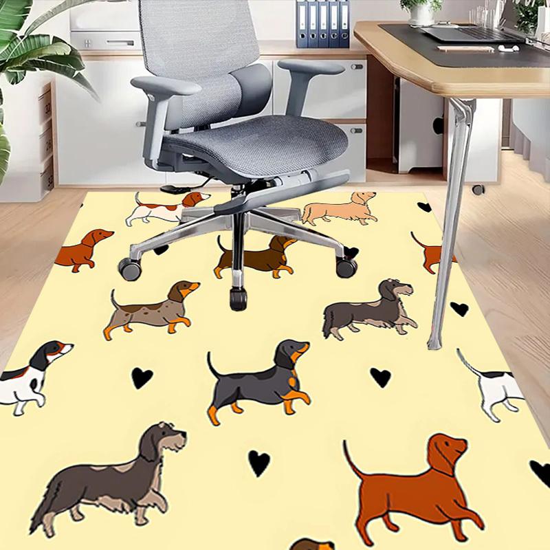 1PC Dog Pattern Extra Large Non-Slip Floor carpet, Office, family, bedroom, Studio - Large Area Rug Indoor Rugs, Vibrant Colors-W245