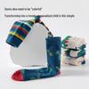 Kids' Cartoon Dinosaur Mid-Calf Cotton Socks (5 Pairs)