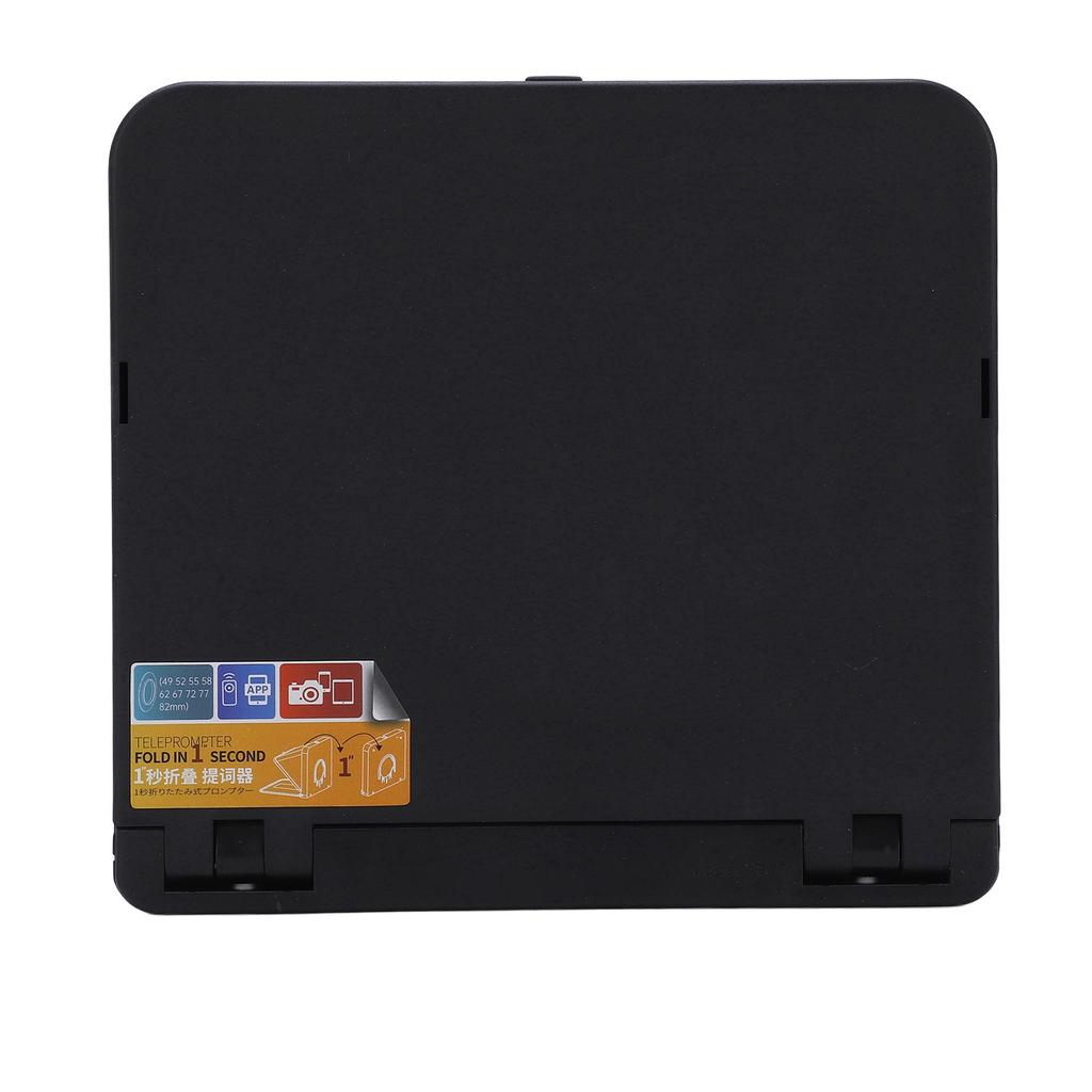 TC7 Faltbarer Tragbarer Teleprompter für Smartphone Tablet SLR-Kamera mit Fernbedienung