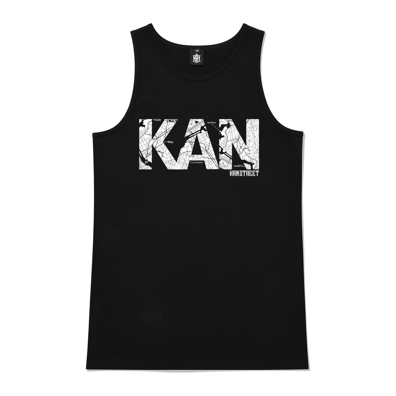 Khan 6312 Ksb0081 Route 66 Long Sleeveless - Black Black/L