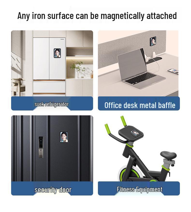 CL08 Mobile Screen Mirroring Selfie Stick: Floor-Standing, Anti-Shake Phone Holder for Outdoor Live Streaming