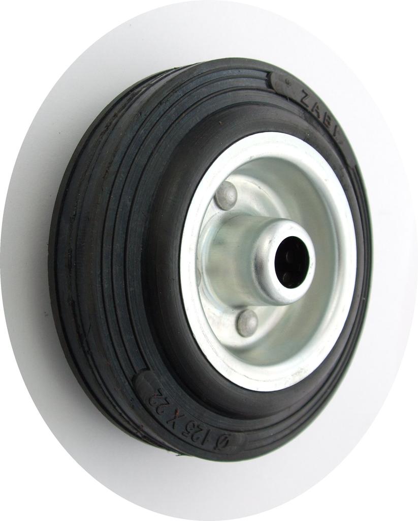 Metal-Rubber Wheel 125Mm Without Housing 21 - Kl125
