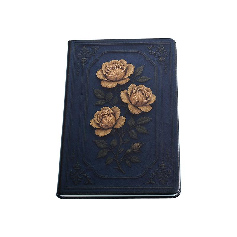 

A5 Retro Customizable High-Grade Lined Notebook for Office, Business, or Student Diary