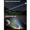 Torch Handheld XHP90 Lamp Camping Working Tactical Portable Flashlight Rechargeable Powerful Outdoors White Multi-use