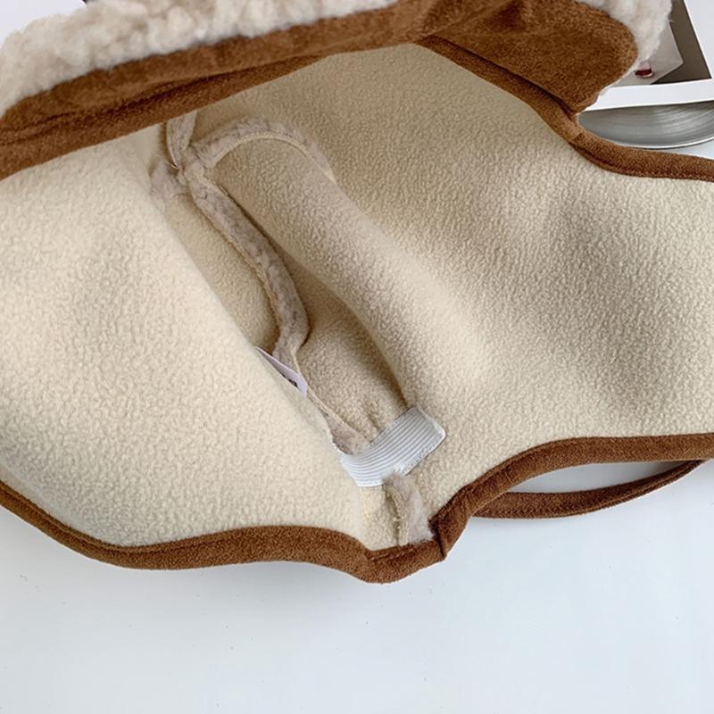 Bomber Hat Plush Earflap Hat Curved Visor Ski Hat Hooded Hat Fleece Earflap Hat Plush Trapper Hat Ear Protection Hat