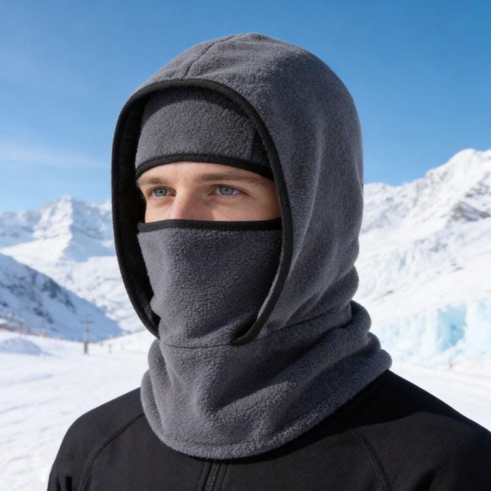 Neck Protection Balaclava Cycling Cap Facial Mask Ear Protection Hat Warm Hat Mask Mountaineering
