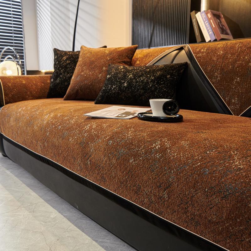 Chenier Sofa Cushion, Universal In All Seasons, Non-Slip And Dirt-Resistant Seat Cushion  New Sofa Cover, Anti-Cat Scratch Cover Cloth Towel