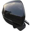 Car Side Door Mirrors Rearview Cover Compatible With VW Taos 2021-2022 Carbon Fiber Pattern