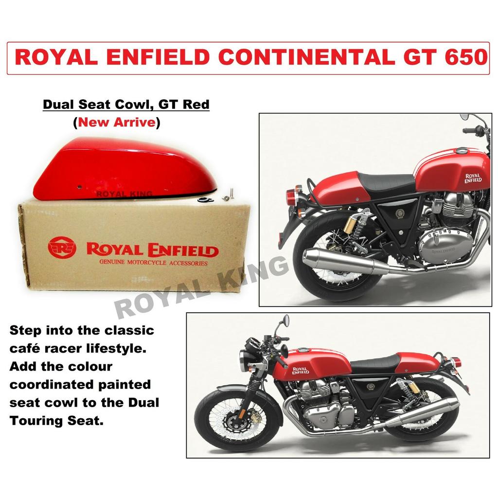 Royal Enfield Continental GT 650 DUAL SEAT COWL,ROCKER RED