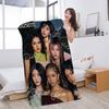 Group K-Katseye K-Pop Microfiber Blanket Quick Drying Beach Towels Oversized Printing Super Absorbent Pool Towel Blanket