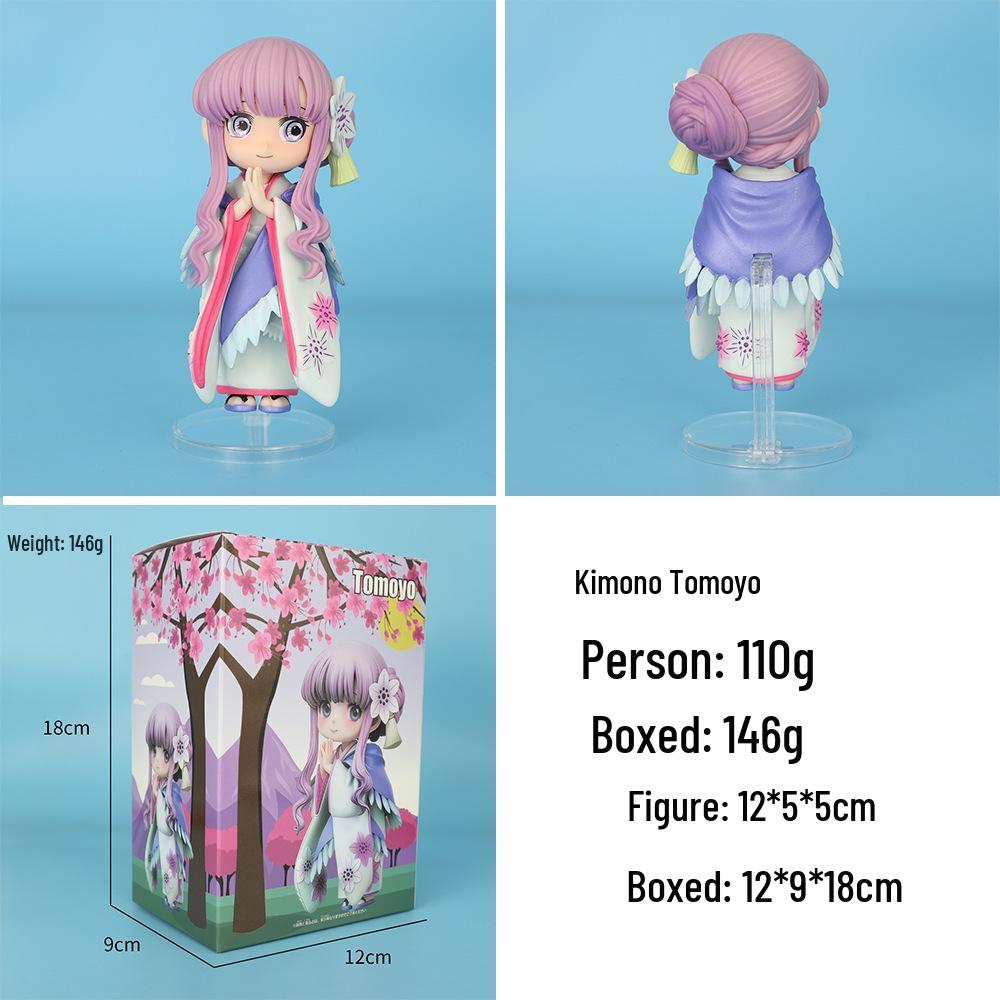 New Magic Girl Sakura Kimono Figure - Beautiful Car Ornament with Tomoyo Blind Box