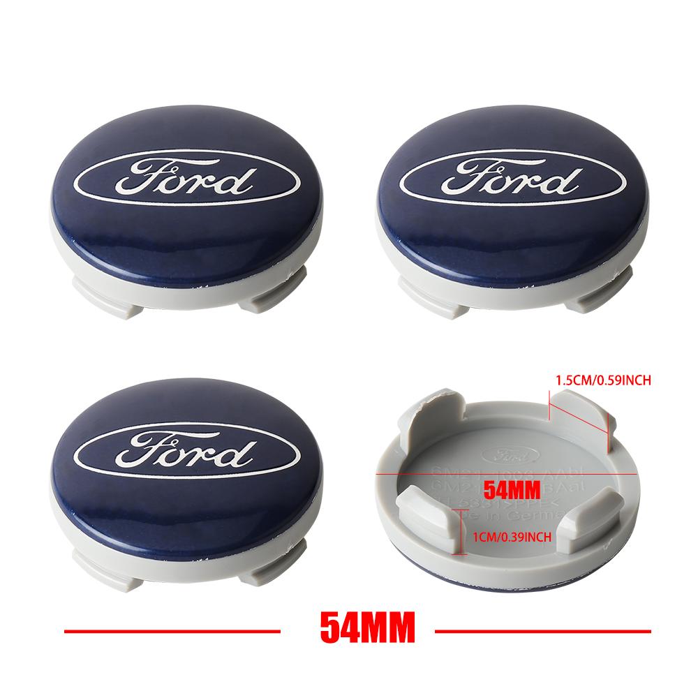 

54MM Car Wheel Center Hub Metal Emblem Cap Cover Accessory For Ford Focus Mk2 MK3 MK7 MK4 Fiesta Ranger Mustang Mondeo Explorer синий