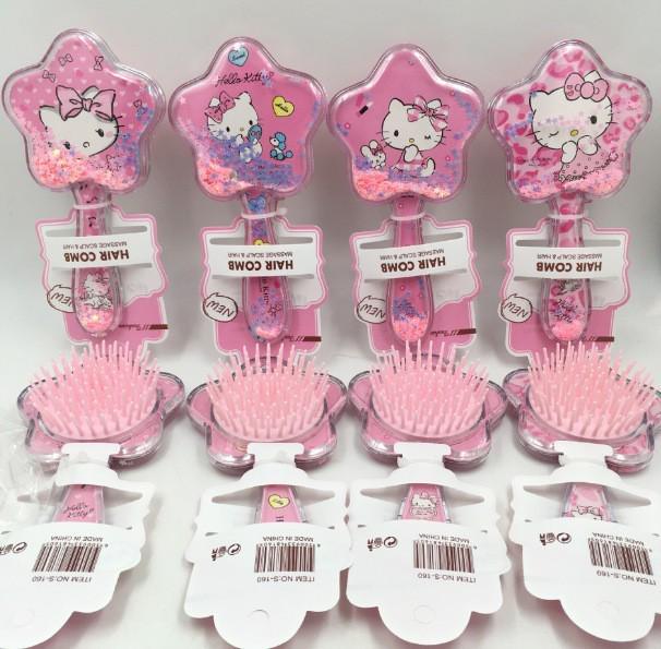 Цветная Мультяшная Щетка-Подушка Воздушная Расческа - Высококачественная, Прозрачная Массажная Расческа