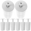 8x Rollladenstopper Vorhang mit Mutterkern, Hardware, PP Langlebige Jalousien