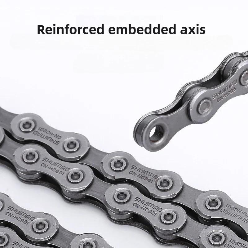 6/7/8/9/10/11 Speed Bicycle Chain 10v 11v 12v 116/126L MTB Mountain Bike Original Chains Bicycle Parts