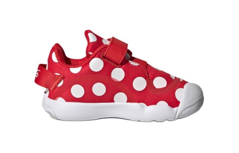 Disney x Adidas Activeplay Minnie I Oddychające Niskie Buty dla Malucha Czerwono-Białe Niemowlęce i Maluchy FZ1118