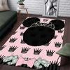 Cute and Beautiful Minnie Print Pattern Carpet - Non-slip Kitchen Mat, Outdoor Carpet, Home and Bedroom Decoration Birthday Gift