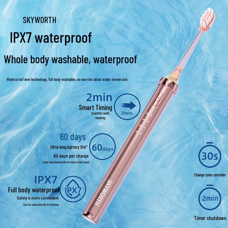 Skyworth BG31 Sonic Electric Toothbrush CN plug (adapter included)