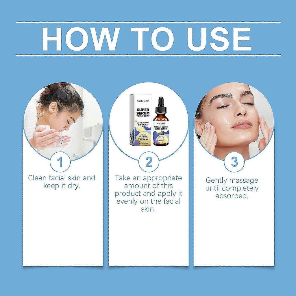 Vitamin C Serum - Hydrating & Brightening Essence with Hyaluronic Acid for Youthful Skin