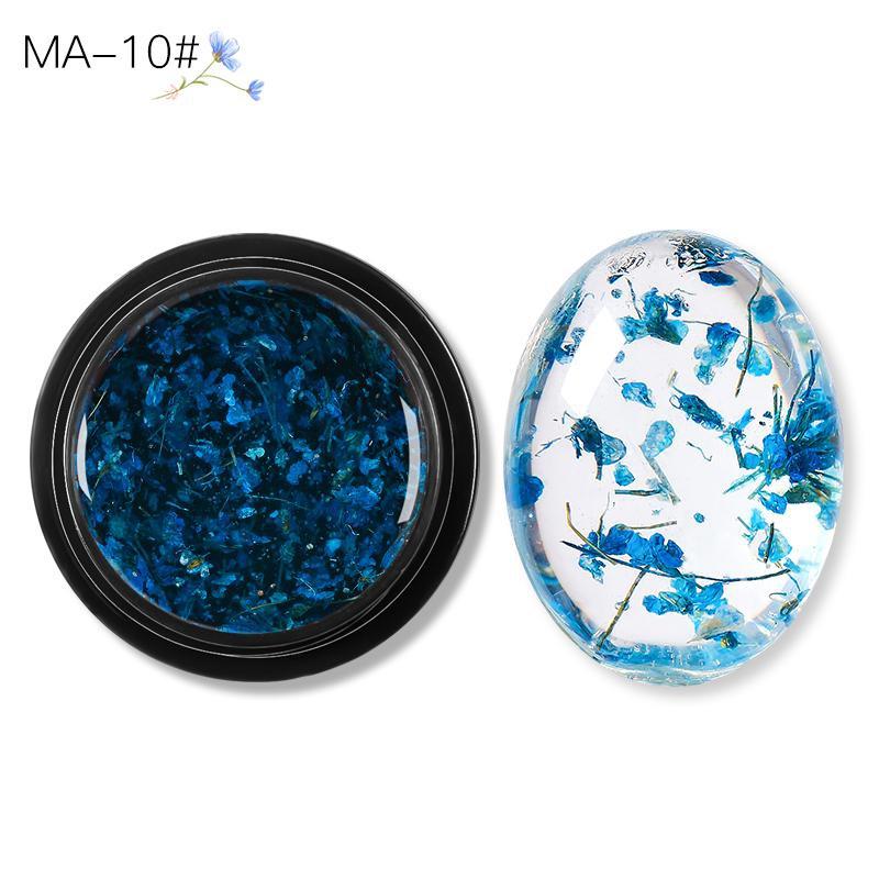 

MEET ACROSS 7 мл блестящий гель-лак для ногтей с сушеными цветами, красочный замачиваемый УФ-гель для ногтей, сделай сам, живопись, цветочный дизайн ногтей, лаки для маникюра MA-10
