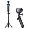 Extension Rod Tripod with 1/4inch Thread Extending Selfie Stick Rod Bar Protable Tripod Stand for DJI Osmo Action 5 Pro/Pocket 3