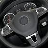 Car Steering Wheel Panel Trim Cover For VW Golf MK6 Passat B7 CC EOS TIGUAN Jetta Touran Sharan Caddy Sticker Molding Garnish