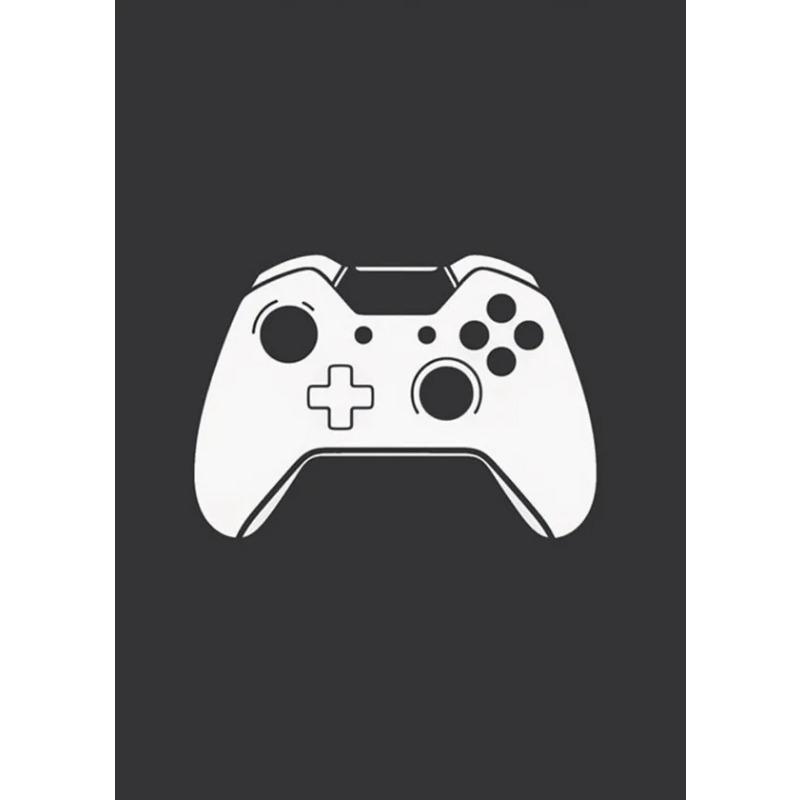 Gaming Poster Prints Minimalist Canvas Painting Game Handle Games Room Wall Art Boys Bedroom Decor Gift Video Game Man Cave Art