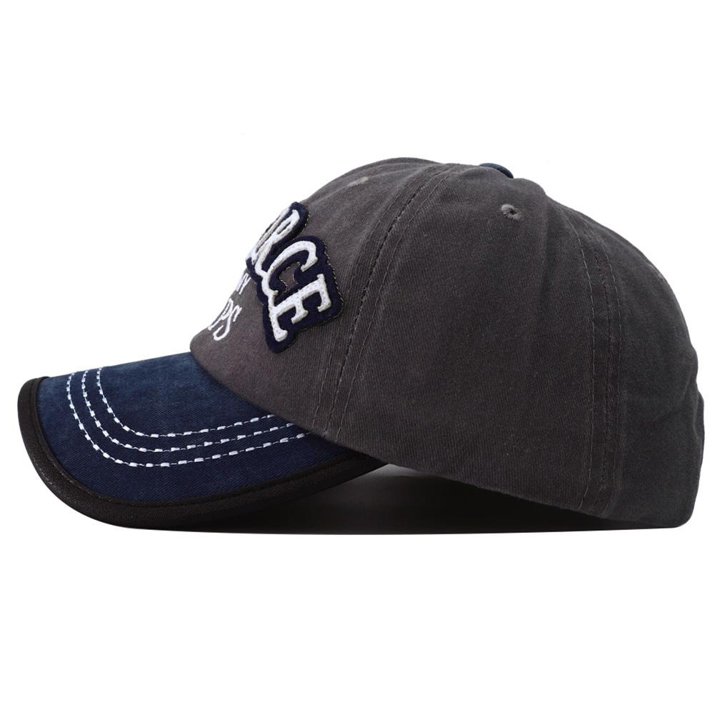Trucker Dad Outdoor Casual Style Street Urban Hop Hip Hat Snapback Adjustable Cotton Washed Cap Baseball Vintage Stitching Embroidered U.S.Army Trendy