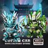 Transformable Dragon Robot Building Kit 2 In 1 Mecha Snake Warrior MOC Bricks 3D Model Action Figure Blocks Toys Adult Kids Gift