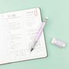 Tombow MONO Graph & MONO Eraser Mechanical Pencil, 0.5mm, Lavender, 4mm Tip, Innovative Shake Mechanism, Stable Brass Tip, Refillable with Eraser