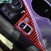 Red Carbon Fiber For Infiniti Q50 Q60 2014-19 Gear Shift Drive Panel Cover Trim