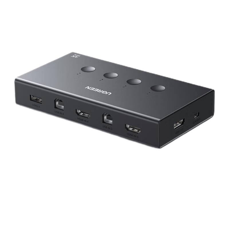 Ugreen 4K HDMI KVM Switch 4-Port