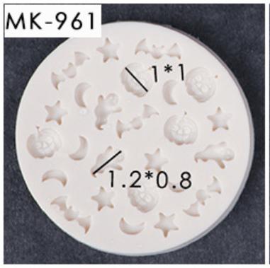 loween Sugar Art Pumpkin Skeleton Spider Owl Coffin Cake Decoration Silicone Mold Baking Cooking Tools