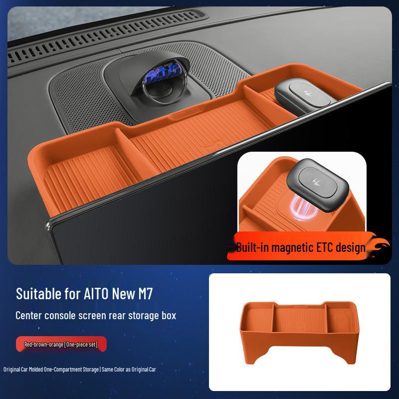 AITO M7 Rear Side & Third Row Window Storage Silicone Pad - Fits 26 Models