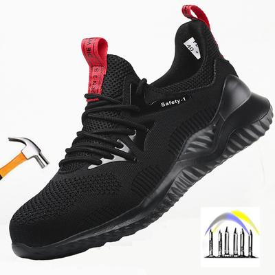 Zapatos de Seguridad Laboral Anti Aplastamiento Anti Perforación Ligeros Zapatos de Trabajo Zapatillas de Seguridad Transpirables para Hombres Zapatos de Trabajo Protectores