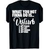 Men's Heavyweight Cotton T-Shirt with "Do Not Disturb My Peace/Happiness/Struggle" Slogan - Retro Vintage Crew Neck Short Sleeve Shirt