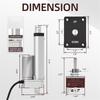 Linear Actuator 12V 330lb/1500N Heavy Duty 6inch Linear Motion Actuator High Speed 10mm/S Fast Electric Actuator IP54