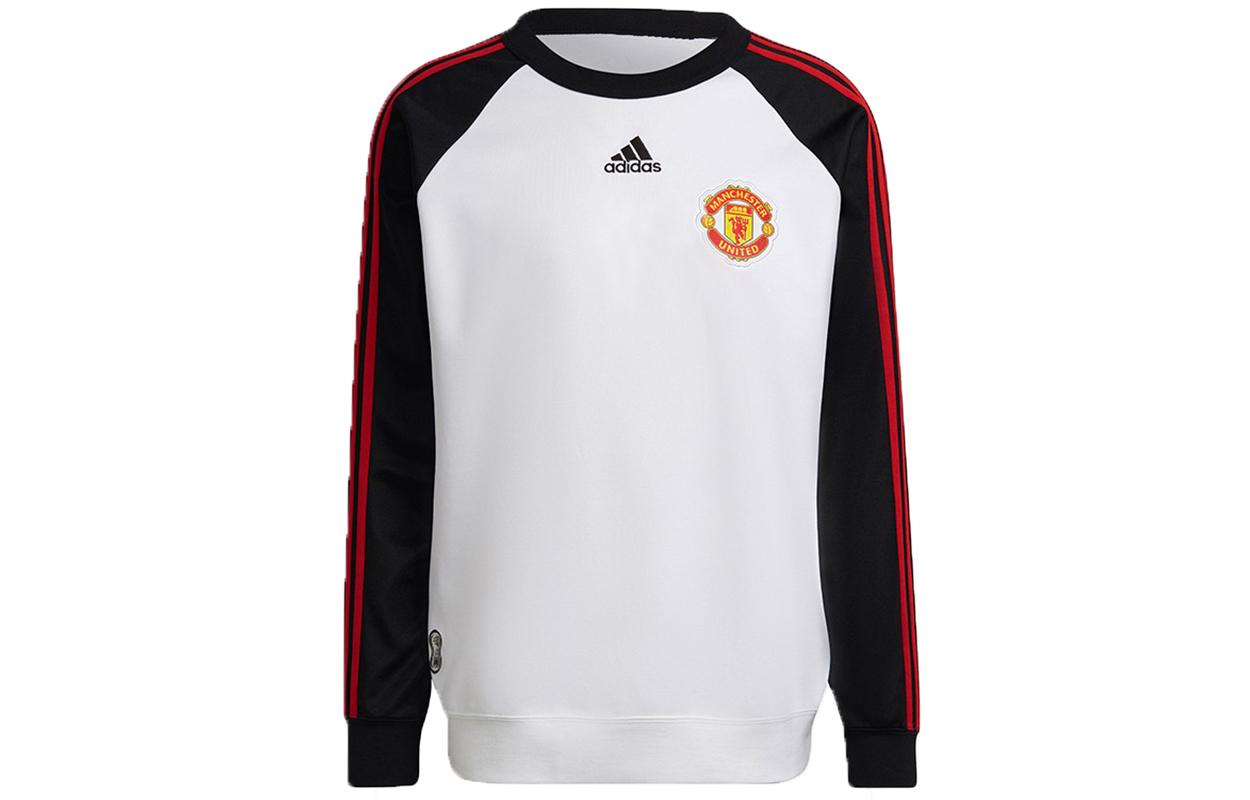 Adidas Sweatshirts Heren Wit Ronde Hals Normaal Regular L