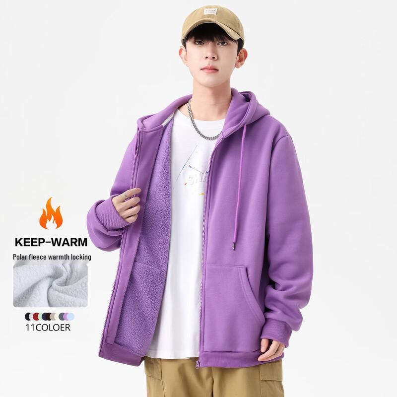 Baleno Unisex Hooded Zipper Sweatshirt Jacket