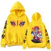 Anime Demon Slayer Infinity Castle Akaza Hoodie Men Women Harajuku Pullover Hoodie Y2k Clothes Tops