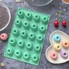 Functional 20 Slot Mini Silicone Bundt Cake Moulds Non Stick Baking Moulds For Cakes Muffins Brownies And Puddings