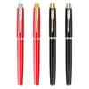 Metal Signature Bead Pen Company Business Office Gift Pen School Student Neutral Pen Ballpoint Pen 0.5mm Black Ink